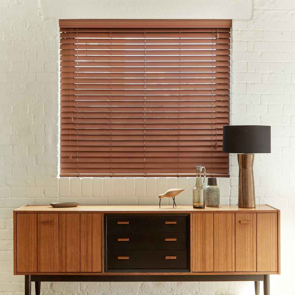Wooden blinds in Luton